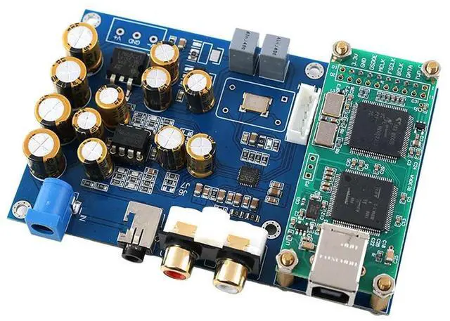Main image of FOR Version ES9018K2M Fever Compatible Italian I2S Input Decoding Board DAC Board, Sunken Gold Board
