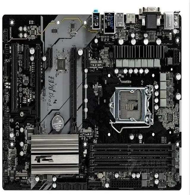 Main image of FOR Z370 PRO4 main board 1151 pins 6 graphics card luxury big board