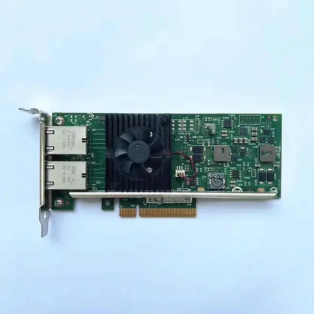 Main image of FOR X540-T2 E10G42BT Dual Port 10 Gigabit Network Interface Card 3DFV8 with Fan