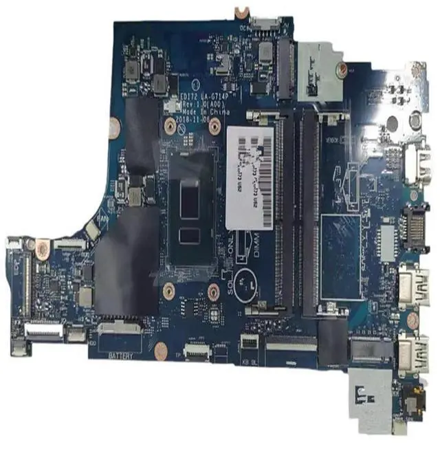 Main image of FOR XXN5K 3581 Main Board I3-8130U LA-G714P