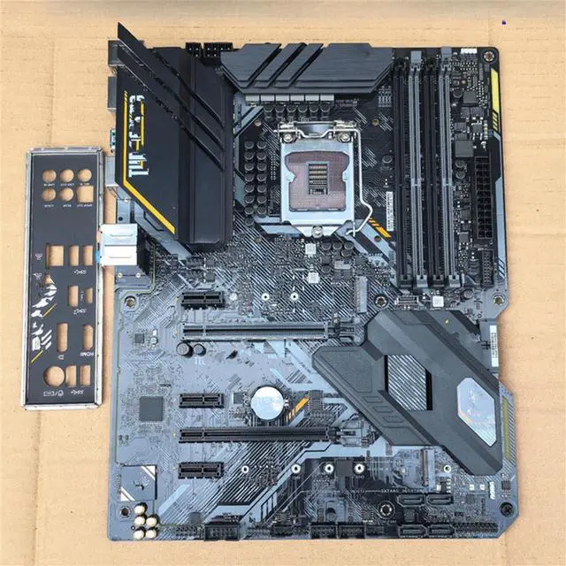 Main image of TUF GAMING Z490-PLUS WI-FI desktop computer game main board