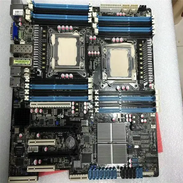 Main image of FOR Z9PE-D16-10G/DUAL dual 2011 C602 main board with 10 Gigabit network interface card on REG