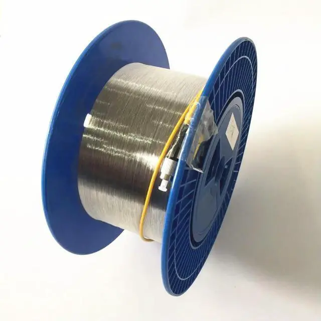 Alt view image 2 of 2 - FOR FC UPC 1KM 9/125 singlemode Single Bare fiber disk OTDR measuring Optical Fiber Cable FC 1000M OTDR test optical fiber reels