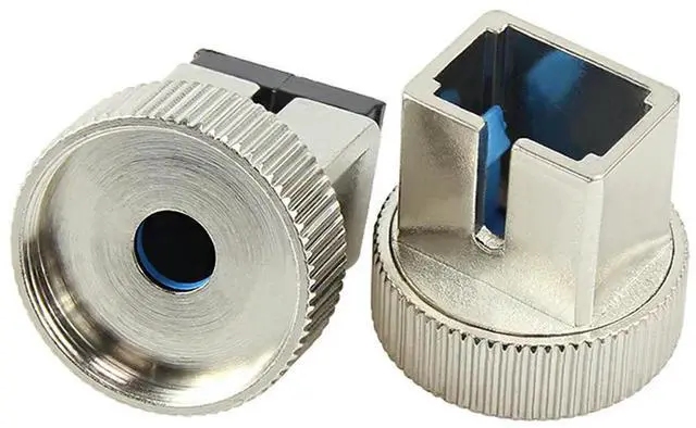 Alt view image 2 of 2 - FOR 5PCS M16 Fiber Optic Meter SC 2.5MM connector Optical fiber power meter SC conversion head SC conversion adapter