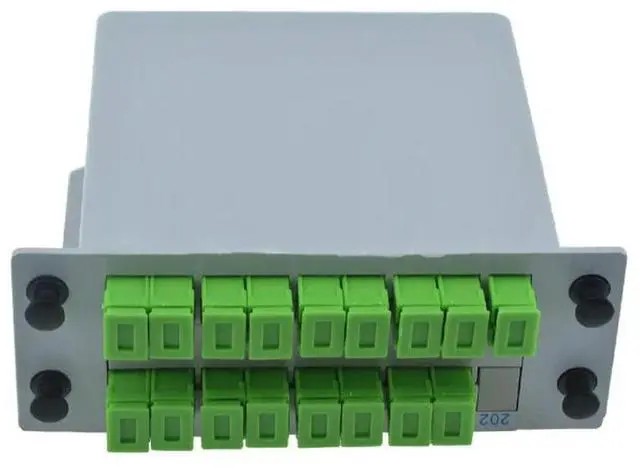 Alt view image 2 of 2 - FOR SC APC PLC 1X16 splitter Fiber Optical Box PLC Splitter box with SC Planar waveguide type Optical splitter