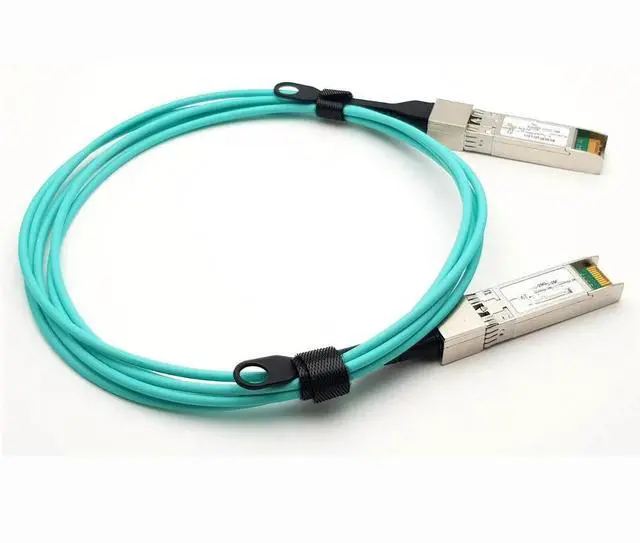 Alt view image 2 of 2 - FOR 25Gbps SFP28 to SFP28 Cabe 2M OM3 Active Optic Cable OM3 2M(6ft) Compatible with Code