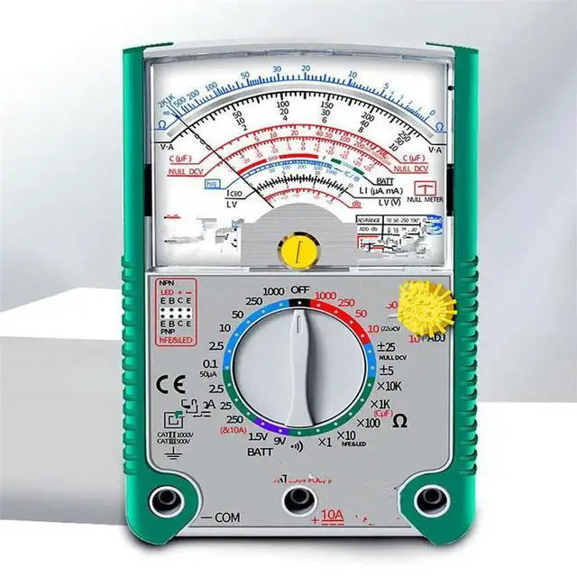 Alt view image 2 of 2 - FOR pointer multimeter mechanical anti-burning pointer universal meter 26-speed MT-2017N electrician portable