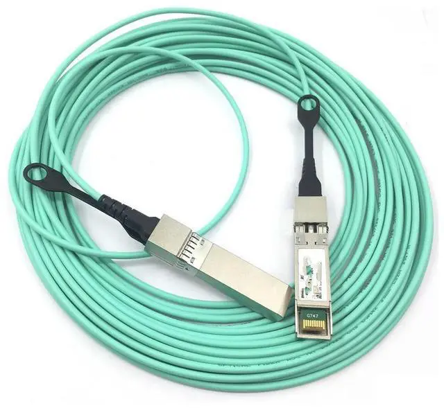 Alt view image 2 of 2 - FOR 25G SFP28 to SFP28 Cabe 10M 25GBase Active Optic Cable OM3 10M(33ft) Compatible with Code