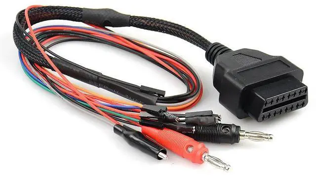 Alt view image 2 of 2 - FOR MPPS V18 Breakout Tricore Cable OBD Breakout ECU Bench Pinout Cable OBD2 Diagnostic Adapter MPPS V21 cable 12V Switch