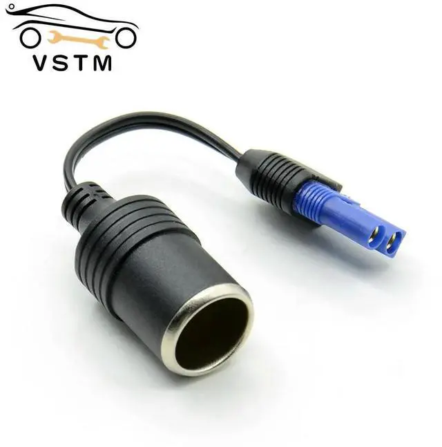 Alt view image 2 of 2 - FOR EC5 Socket Adapter Connector 12V Car Booster Car Jump Starter Auto USB Charger