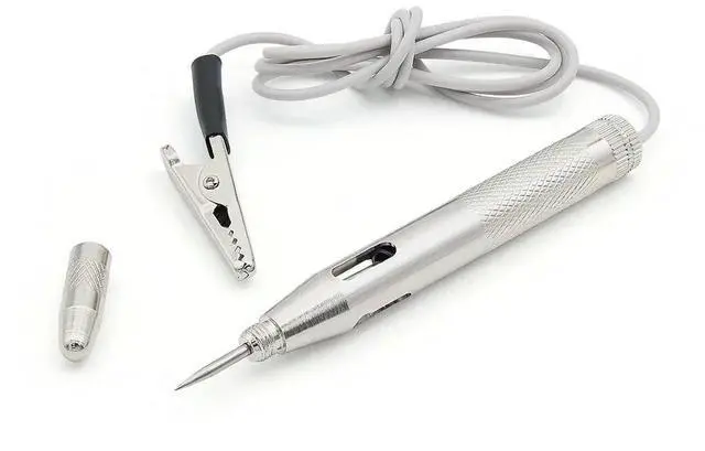 Main image of FOR Auto Light Circuit Tester Lamp Voltage Test Pen Detector Probe Light System Test Car Diagnostic Tools DC 6-24V Copper Test Pen