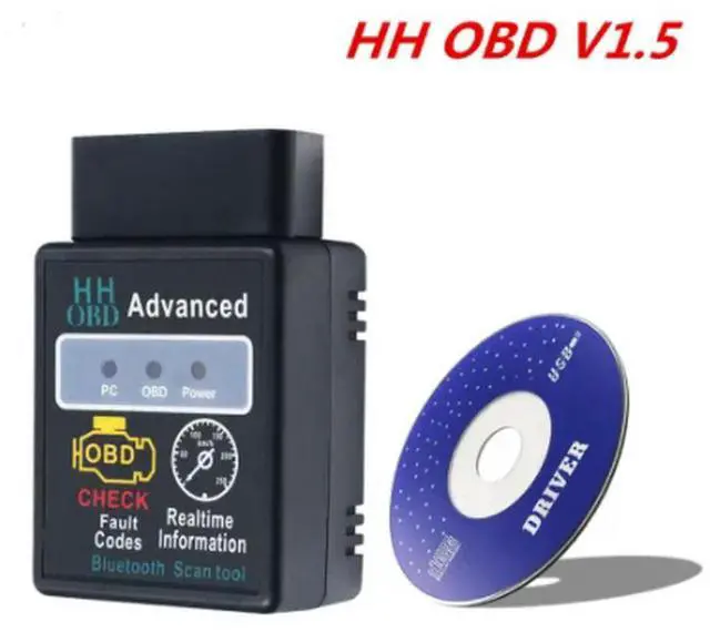 Main image of FOR Mini HH OBD ELM327 V2.1 V1.5 BT Code Reader Scan Tool Check Engine Super ELM 327 V1.5 2.1 BT OBD2 OBDII Car Diagnostic