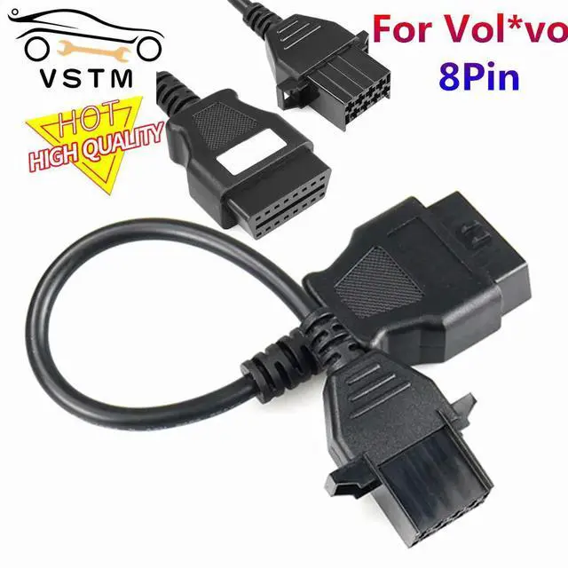 Main image of FOR OBD2 8Pin Adapter for 8Pin OBD Convertor Cable Truck Heavy Duty Diagosis Connector 8 pin Car Diagnostic Connectors