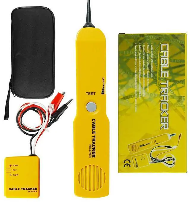 Main image of FOR Wire Tracer Circuit Tester Tracker Diagnose Tone Finder Telephone Wire Cable Tester Toner Tracer inder Detector Networking Tools