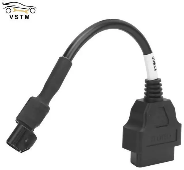 Main image of FOR OBD2 Diagnostic Cable -ConducOBD2 Diagnostic Cable -Conductivity Motorcycle Accessories Replacement for KYMCO 3Pin