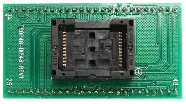 Main image of FOR 2022 TSOP48 to DIP48 Socket Adapter TSOP-48-0.5-OTS04B for RT809H & TNM5000 Programmer & XELTEK USB Programmer
