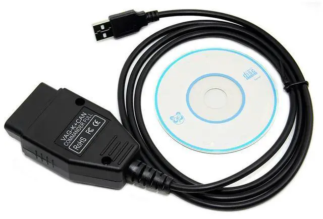 Main image of FOR VAG K CAN Commander 1.4 FTDI PIC18F25K80 K+CAN 1.4 OBD 2 Auto Car Diagnostic Tools Interface COM K-line Cable for