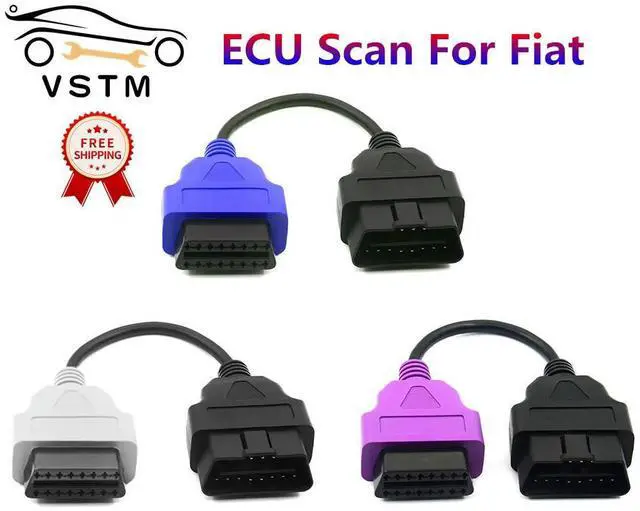 Main image of FOR For ECU Scan&Multiecuscan Adaptor OBD2 Connector Diagnostic Adapter Cable For ECU 3pcs Cable OBD2 16pin cable