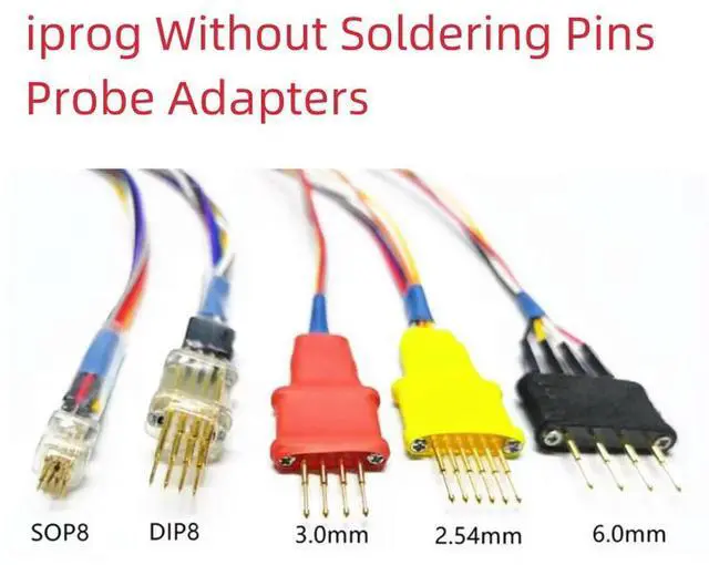 Main image of FOR Without Soldering Pins Probe Adapters Works ECU For in-circuit ECU Cable Vehicle Tool