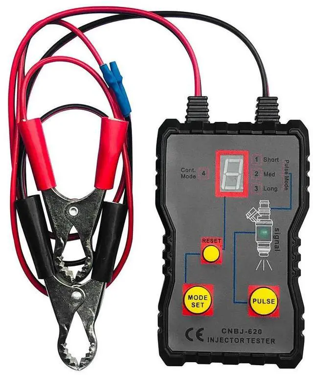 Main image of FOR Fuel System Scan Tool Automotive Cleaning Tool Kit Injector Flush Cleaner Car Fuel Injector Tester Portable 4 Pluse Mode