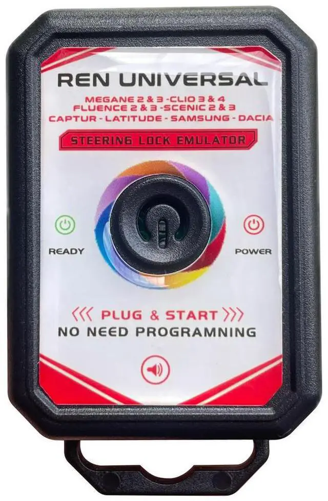 Main image of FOR Steering Lock Emulator Simulator ELV for megane 2/3 CLIO3&4 FLUENCE/SCENIc 2&3 Plug & Start no program