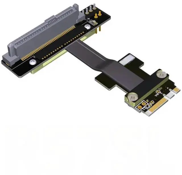 Main image of U.2 nvme ssd to m.2 U2 to M2 key a.e. SFF-8639 wifi pcie extension cable motherboard PCIe3.0x1 gen3 8G/bps