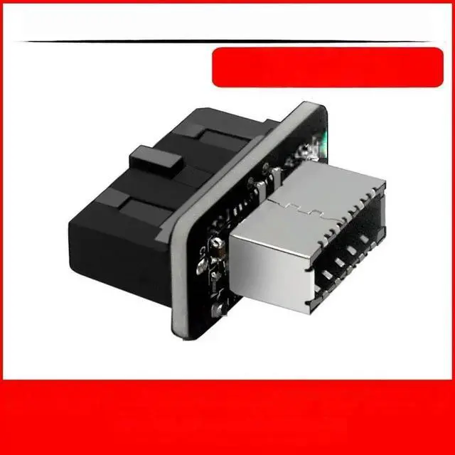 Main image of FOR USB3.0 19PIN/20PIN to Type-E 90 degree adapter cable for motherboard and front panel