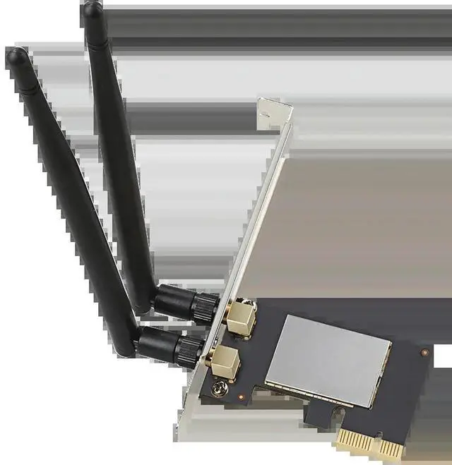 Main image of FOR desktop PCIe WIFI wireless 300Mbps lan card mini pci-e 2 antenna