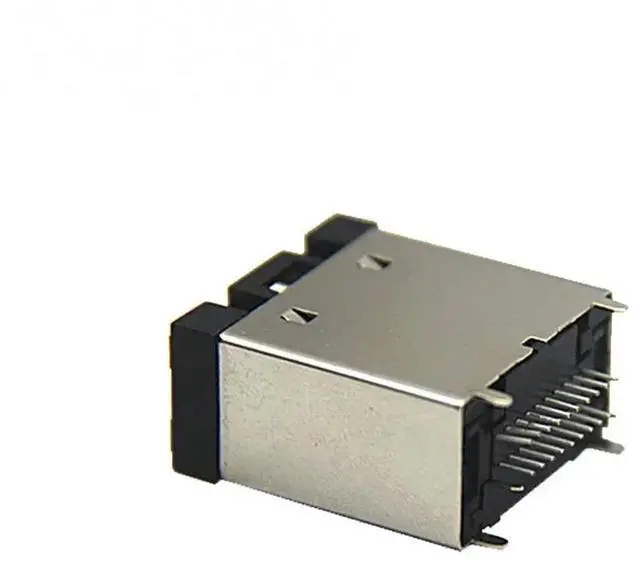 Main image of FOR 2pcs s HDMI E TYPE 19Pin Female Header 180 Degree Board Side 8K HD Vehicle Shockproof Connector