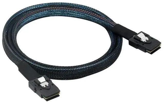 Main image of FOR 8087 Line SFF8087 To 8087 Server Line Array Card MINISAS 36P Straight Head 6gbs 1 M