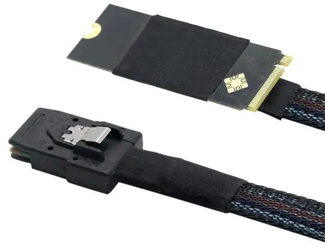 Main image of FOR M.2(M-Key NVMe 2260) to MINI SAS SFF-8087 Plug and Play Server High Speed Cable