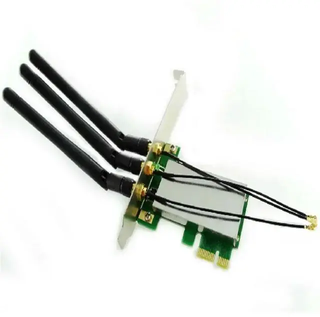 Main image of FOR MINI PCI-E to PCI Express wireless WLAN adapter 3 antenna wifi PC Card