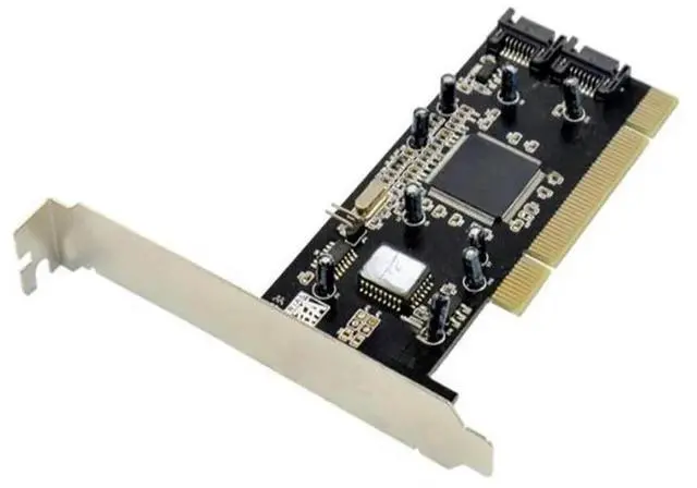 Main image of FOR PCI to SATA Card 1 Port eSATA 2 SATA Port adapter card Silicon Image SIL3112 Chipset