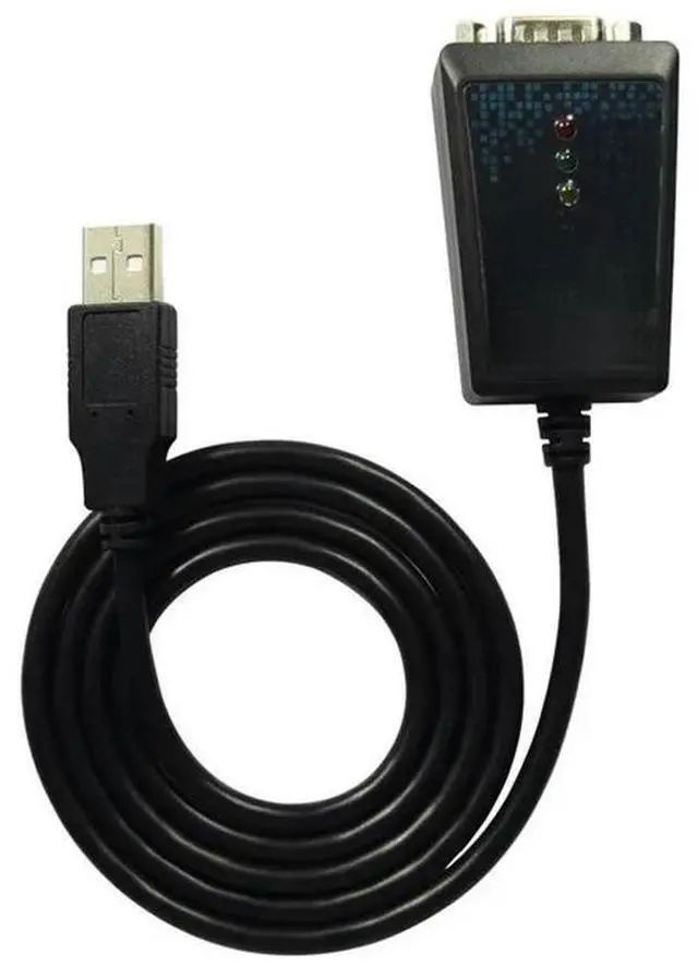 Main image of FOR USB 2.0 to Serial RS-232 DB9 9Pin Adapter Converter Cable FTDI Chipset Length 1M USB TO RS232 SUPPORT WIN10