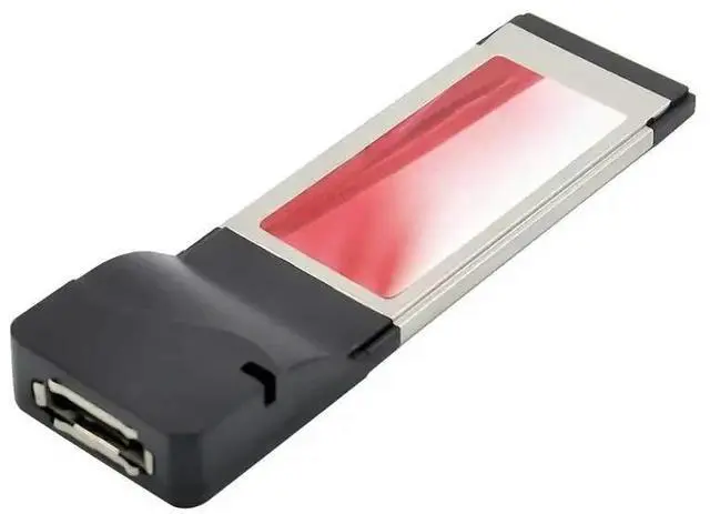 Main image of FOR Express Card ExpressCard 34mm to usb2.0+eSata Hard Disk SSD Adapter e SATA sil3531 Chipset