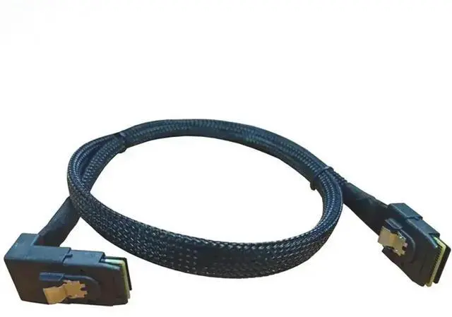 Main image of FOR MINI SAS SFF-8087 To 90-degree SAS SFF-8087 Server High-speed Connection Cable