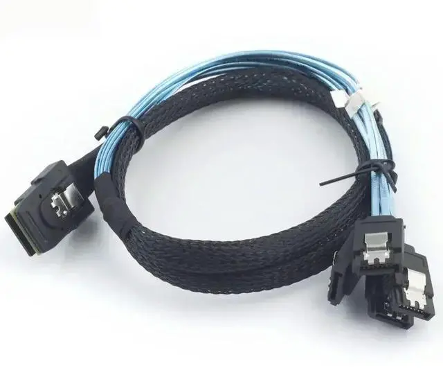 Main image of FOR MINI SAS SFF-8087 to 4 Ports SATA connection Cable For Server