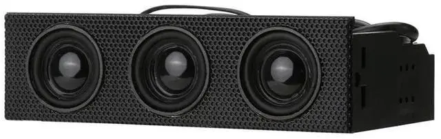 Main image of FOR 9005 5.25" Stereo Surround Speaker PC Front Panel Computer Case Built-in Mic Music Loudspeakers