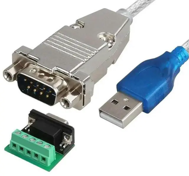 Main image of FOR 1.5M USB 2.0 to RS485 RS-485 RS422 RS-422 DB9 COM Serial Port Device Converter Adapter Cable CH340+ZT485 Chipset
