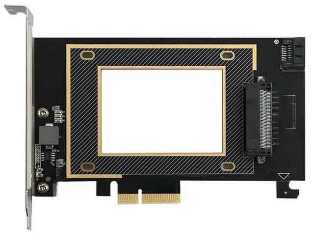 Main image of FOR PCI-E Riser 3.0 4X to U.2 SFF-8639 Adapter PCIe U.2 SSD to PCI Express Card Support U.2 SSD 2.5" SATA SSD
