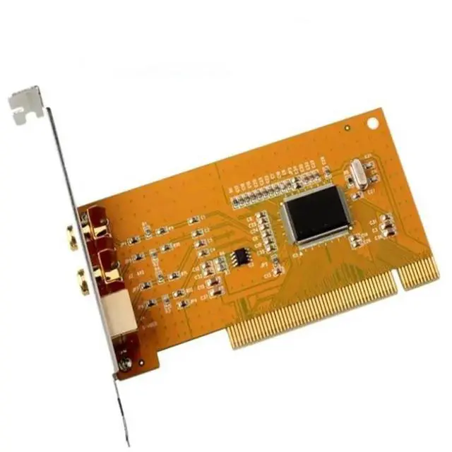Main image of FOR AV PCI 1394 878A Capture Card Data 2 port Acquisition Card Surveillance Video HD Capture Card Display Resolution 720x576 SDK2000