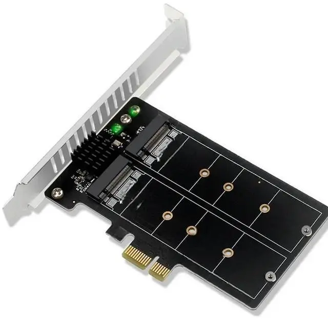 Main image of FOR Splitter Expansion Card for PCIE X1 to Dual NGFF M.2 SATA SSD