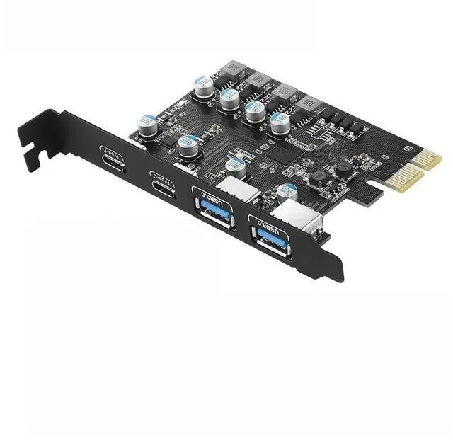 Main image of FOR USB3.1 Type-2A/2C PCIe Converter Card - 2x USB-A + 2x USB-C Ports 5Gbps