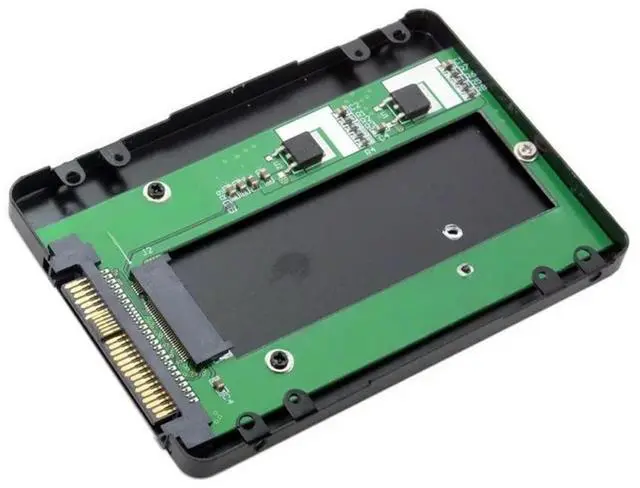 Main image of FOR SFF-8639 NVME U.2 to NGFF M.2 M-Key PCIe SSD Case Enclosure Converter for Mainboard Replace SSD 750 p3600 p3700 Black