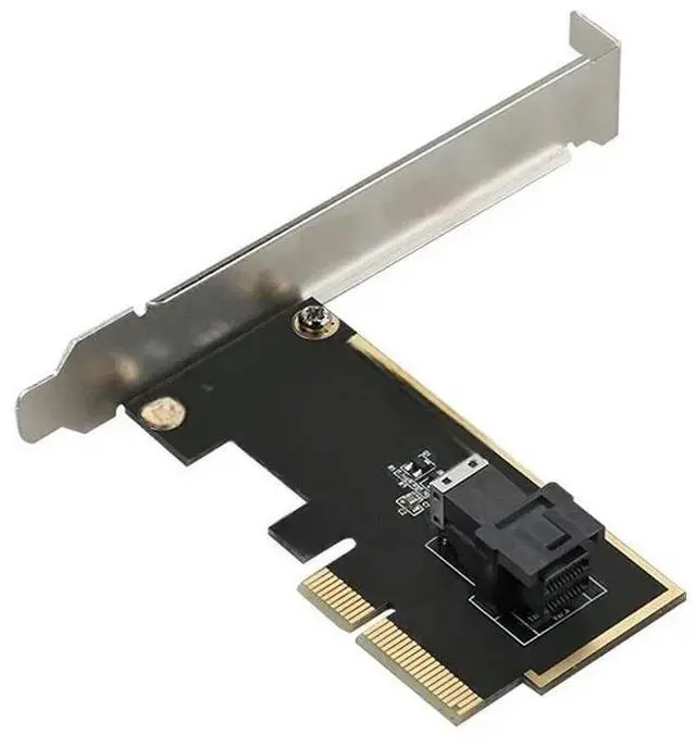 Main image of FOR PCIe3.0 4X to U.2 SFF-8643 PCIe x4 Riser Card PCI-E 2.5 NVME adpter 8643 ssd add on