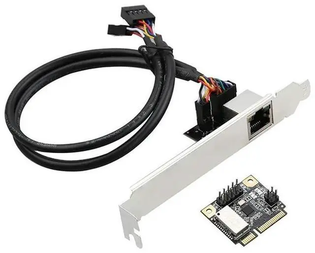 Main image of FOR MINI PCIE Network Adapter card with RTL8111H 10/100/1000M MINI PCI-E TO 1000M LAN card