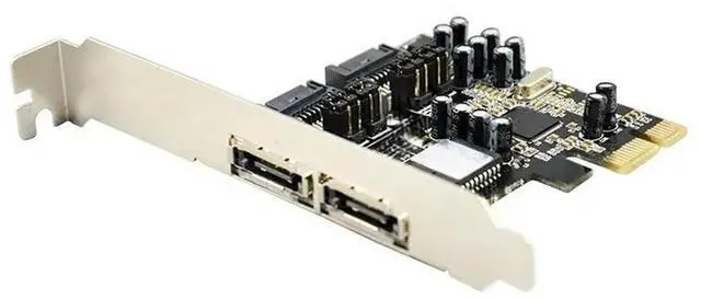 Main image of FOR PCI-E TO SATA/ESATA Converter Card Desktop Hard Drive pcie Expansion Card Sil3132 Chipset pCIE TO SATA3.0 2 PORT ESATA