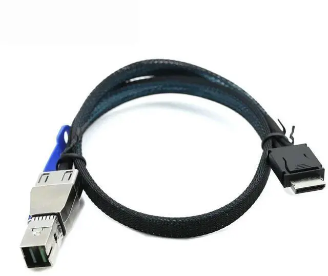 Main image of FOR Server Cable: 4i SFF-8611 to SAS SFF-HD 8644 4I, High-Speed Connection for Fast Data Transfer