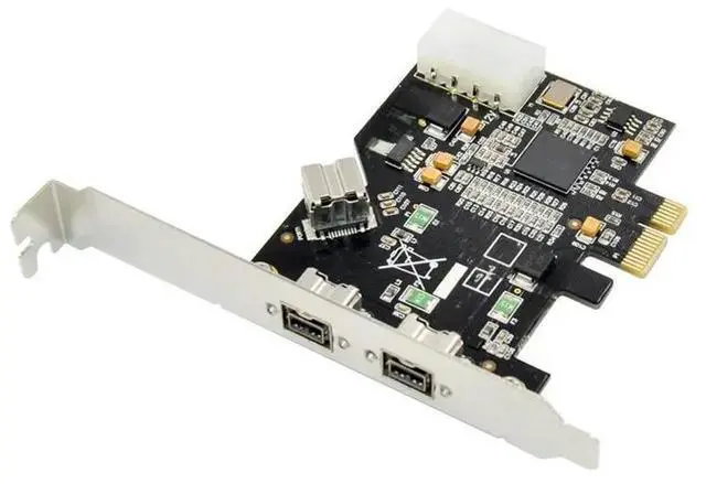 Main image of FOR PCIE Combo 2x 1394b 1 nal 1394b Firewire Ports PCI-Express Controller Card 1394 card TI Chipset