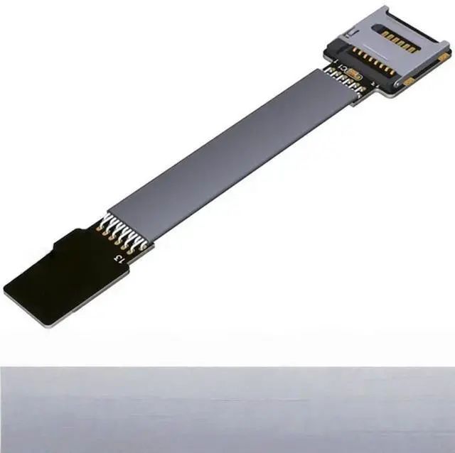 Main image of FOR Flex sd card Extender cable TF to micro SD TF Zip Extension cable Memory Card Reader Express Cord support SDHC SDXC UHS-I